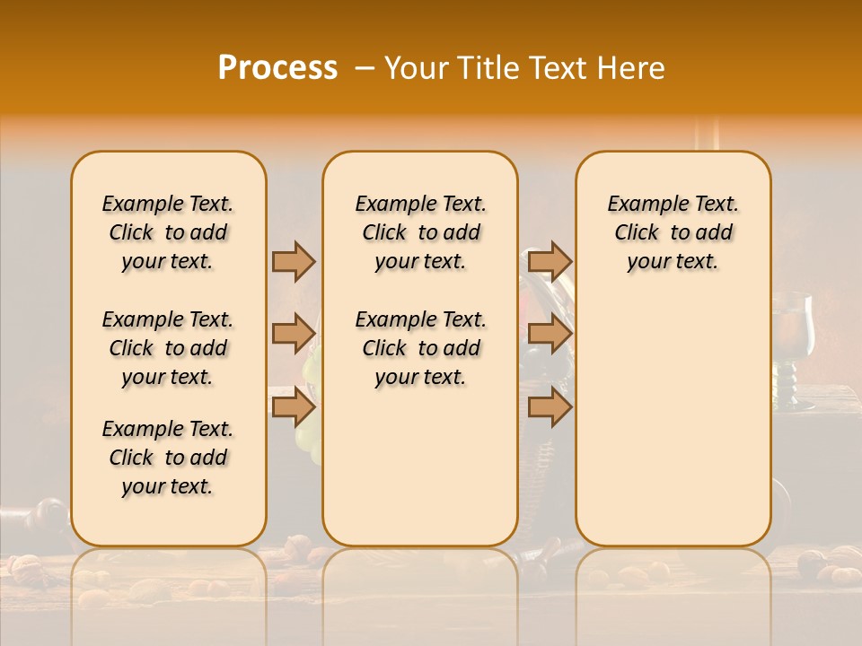 Wooden Wood Trumpet PowerPoint Template