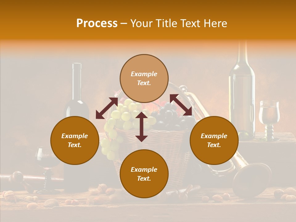 Wooden Wood Trumpet PowerPoint Template