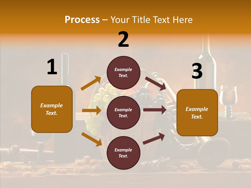 Wooden Wood Trumpet PowerPoint Template