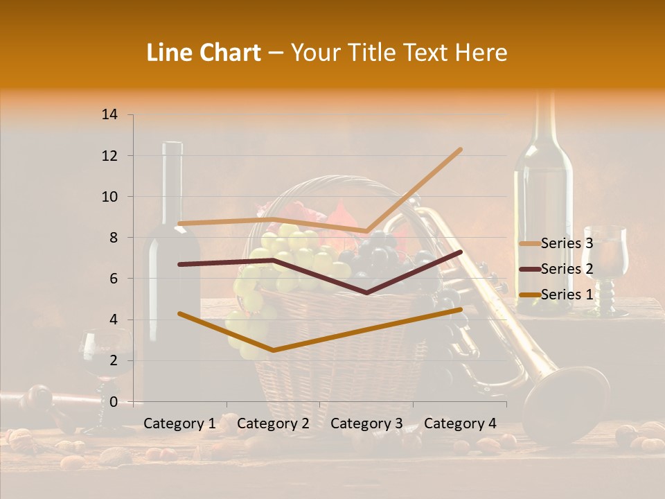 Wooden Wood Trumpet PowerPoint Template