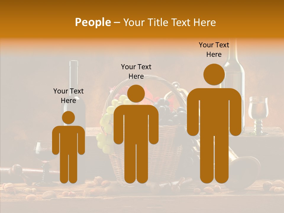 Wooden Wood Trumpet PowerPoint Template