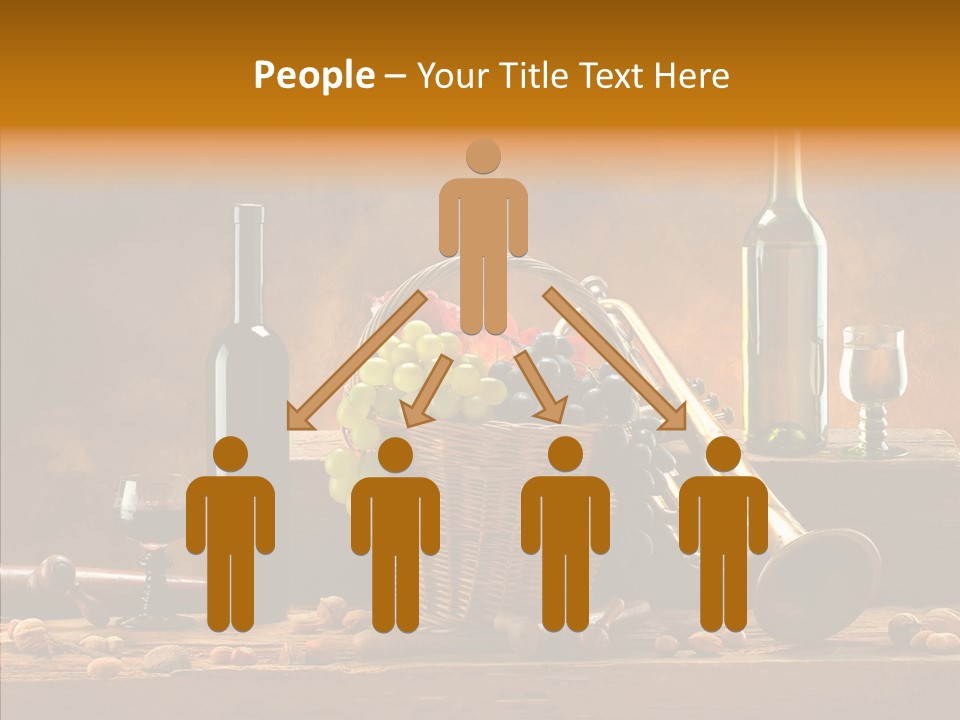 Wooden Wood Trumpet PowerPoint Template