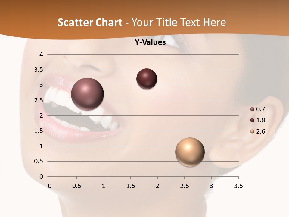 Skincare Isolated Lips PowerPoint Template