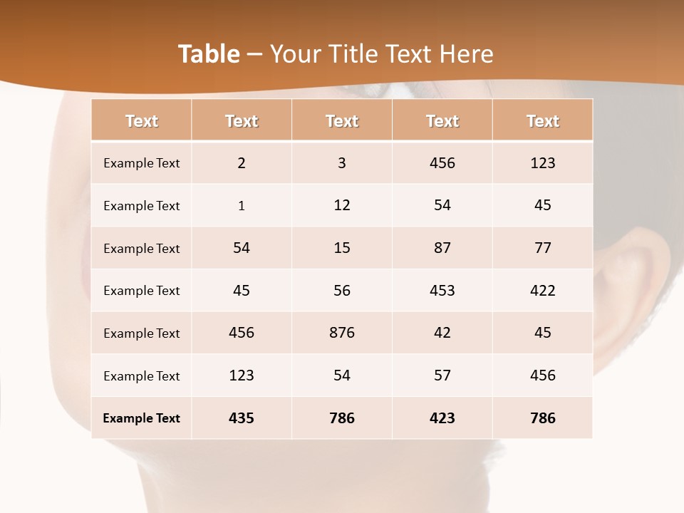 Skincare Isolated Lips PowerPoint Template