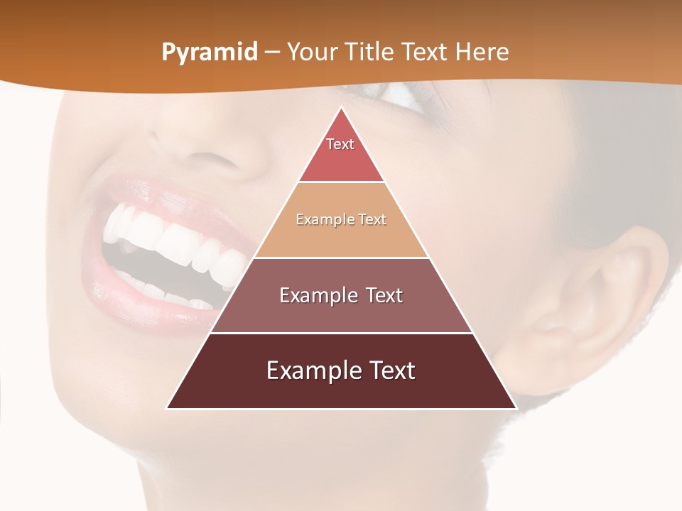 Skincare Isolated Lips PowerPoint Template