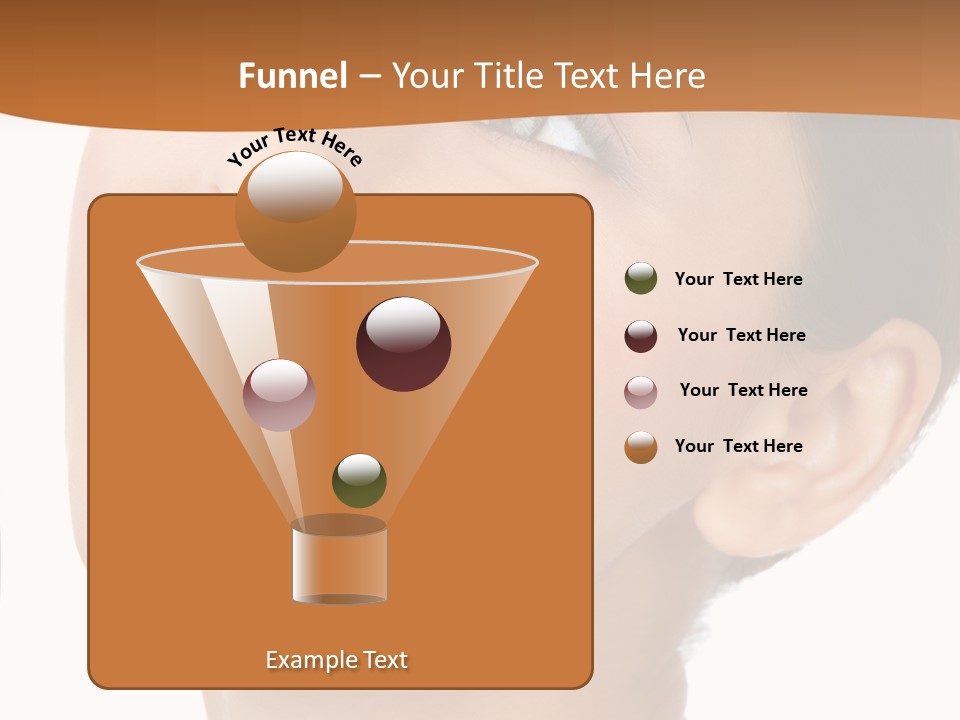 Skincare Isolated Lips PowerPoint Template