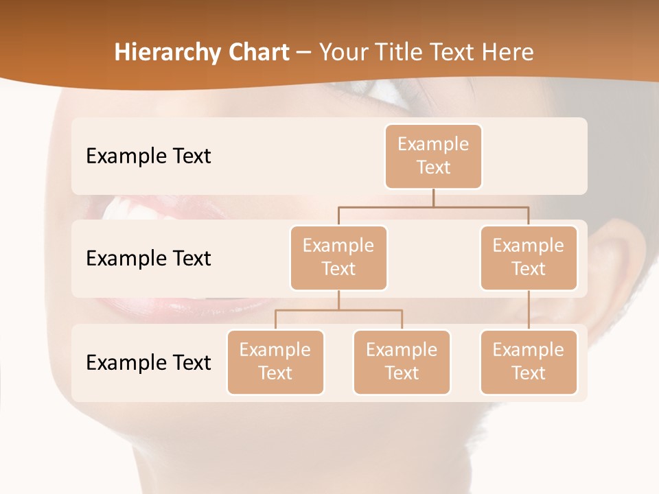 Skincare Isolated Lips PowerPoint Template