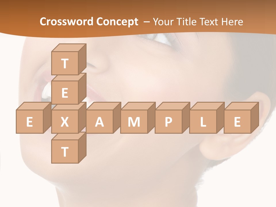 Skincare Isolated Lips PowerPoint Template