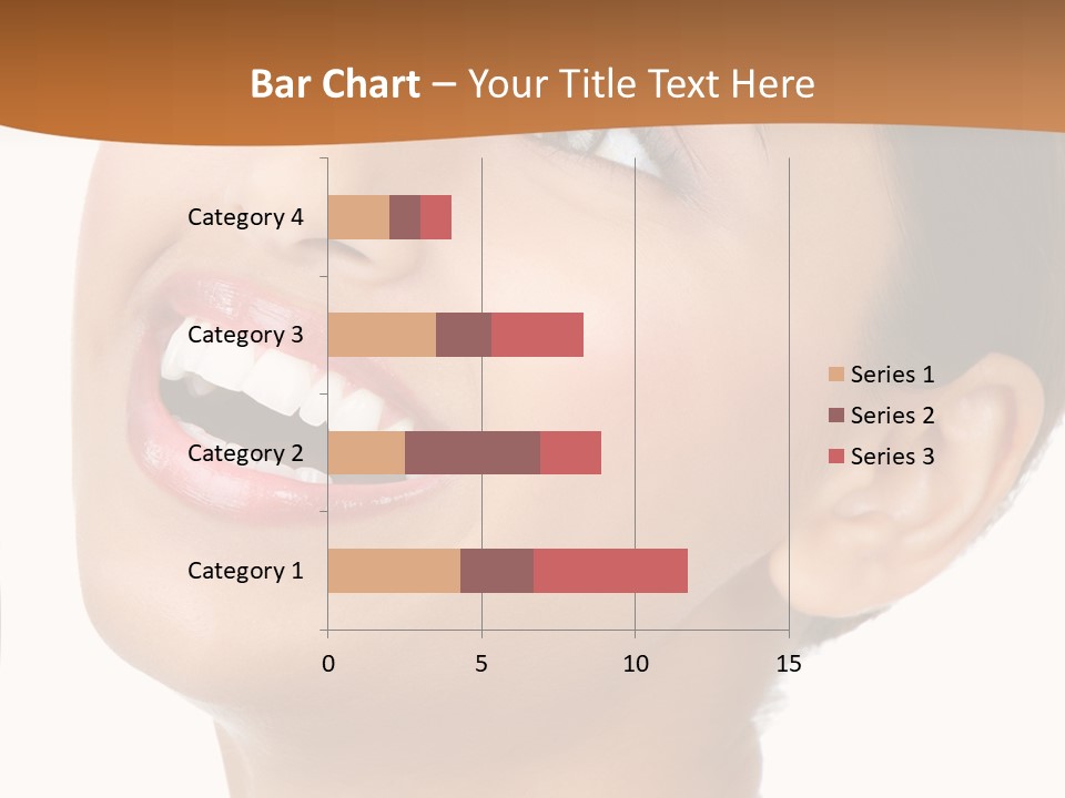 Skincare Isolated Lips PowerPoint Template