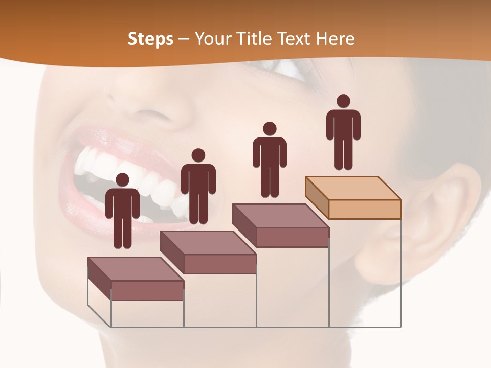 Skincare Isolated Lips PowerPoint Template