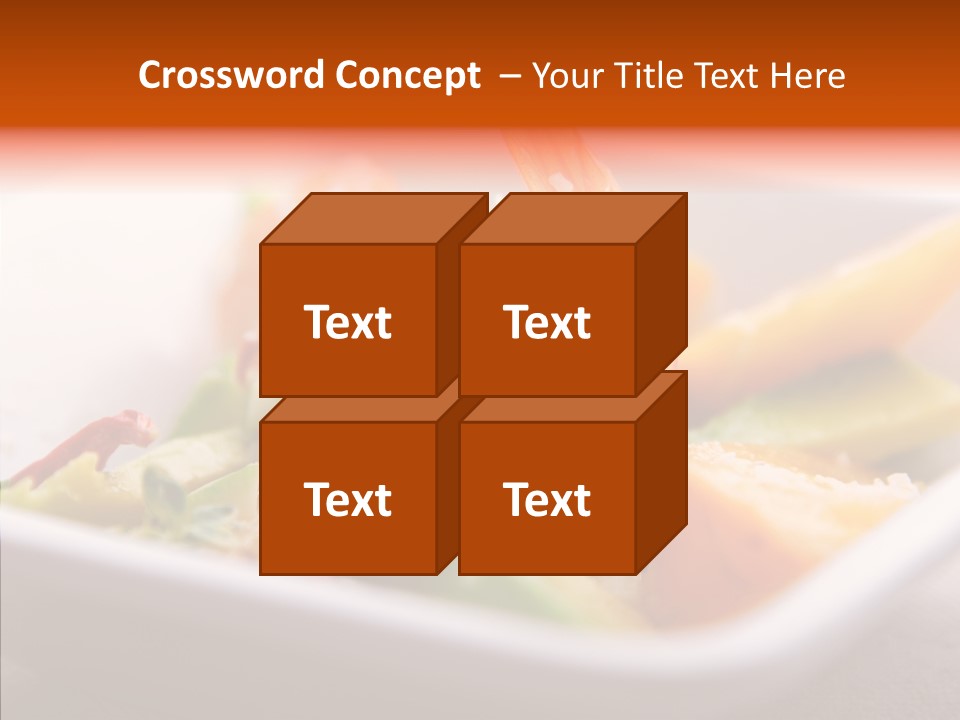 Coconut Cuisine Occasion PowerPoint Template