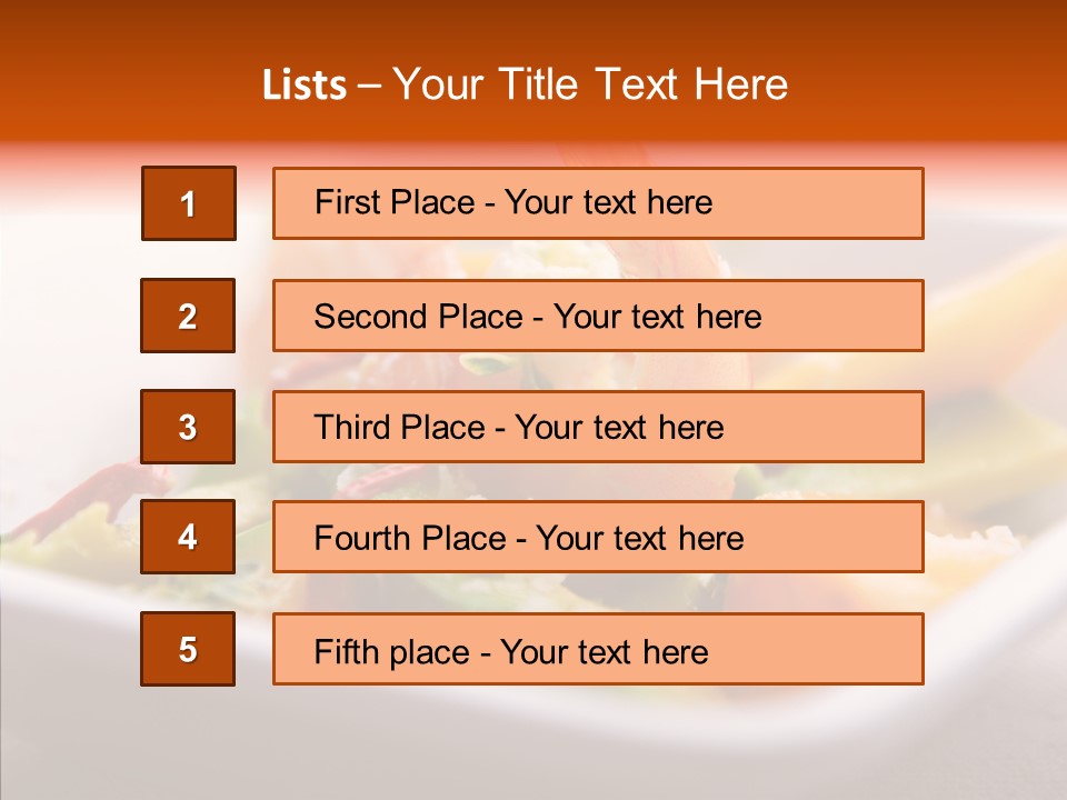 Coconut Cuisine Occasion PowerPoint Template