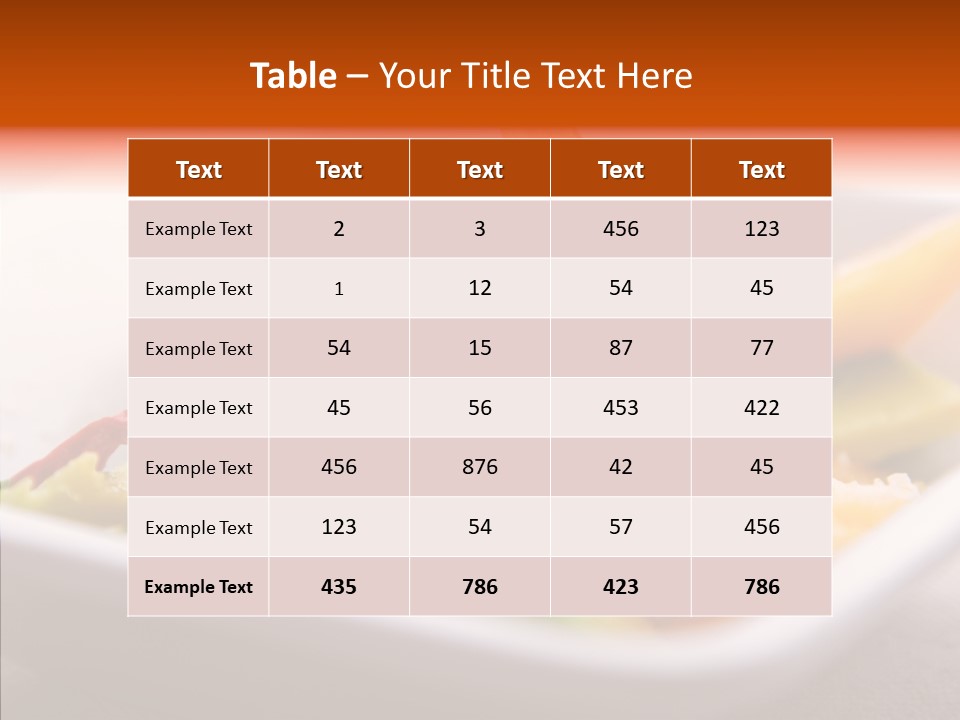 Coconut Cuisine Occasion PowerPoint Template