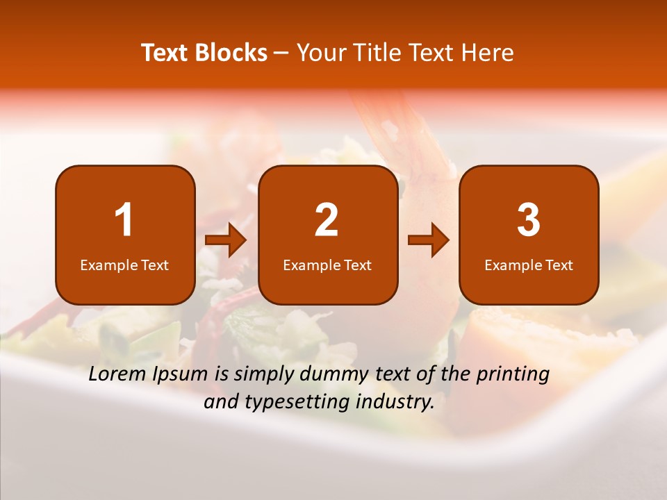 Coconut Cuisine Occasion PowerPoint Template