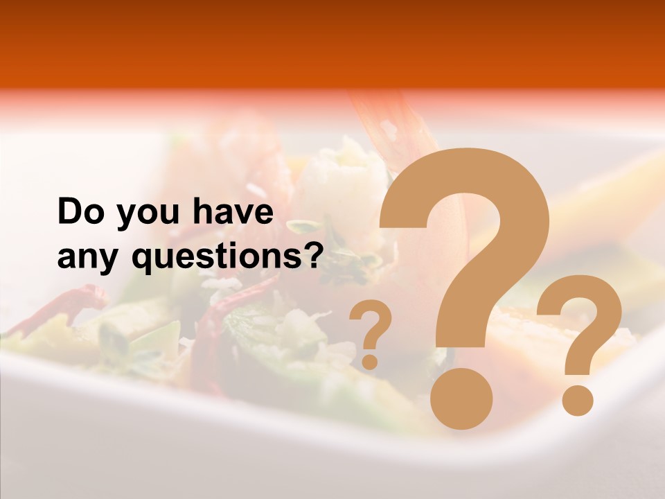 Coconut Cuisine Occasion PowerPoint Template