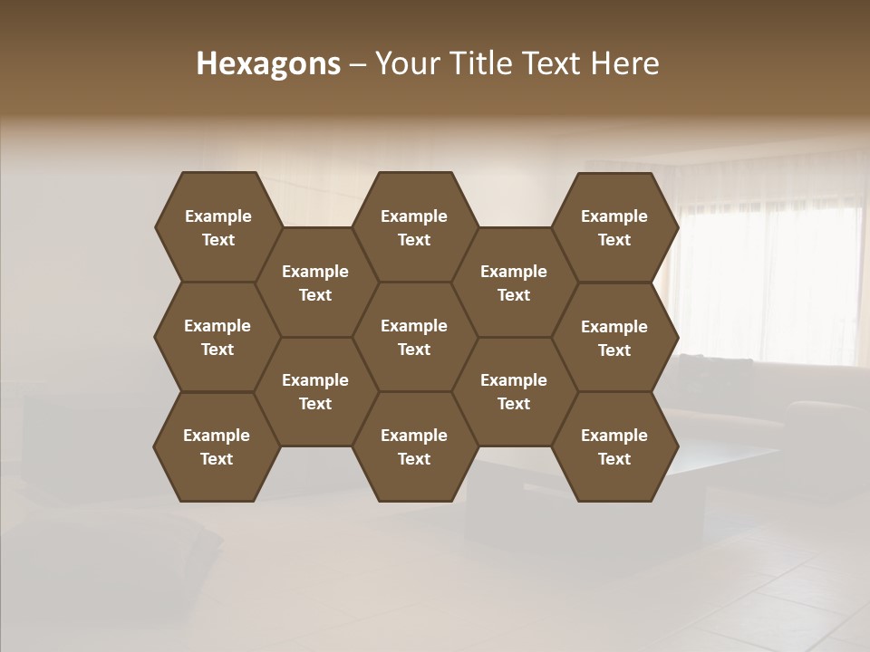 Couch Comfortable Relax PowerPoint Template