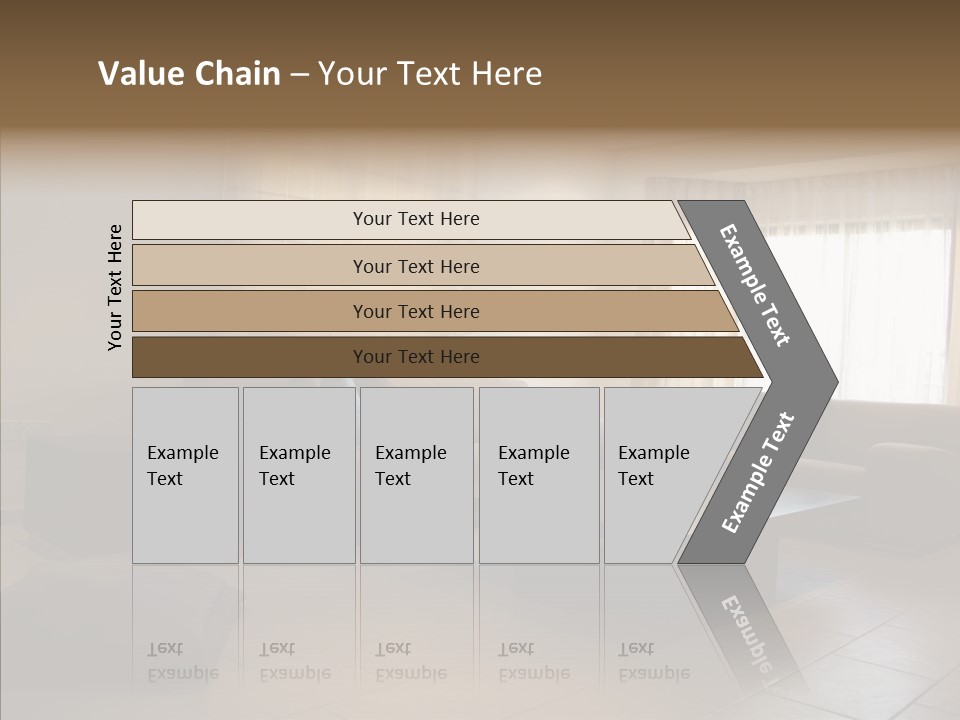 Couch Comfortable Relax PowerPoint Template