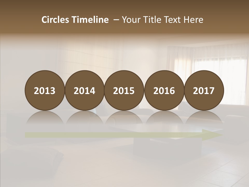 Couch Comfortable Relax PowerPoint Template