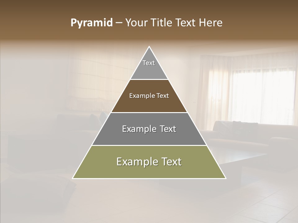 Couch Comfortable Relax PowerPoint Template