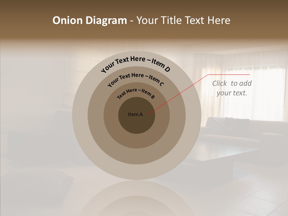 Couch Comfortable Relax PowerPoint Template