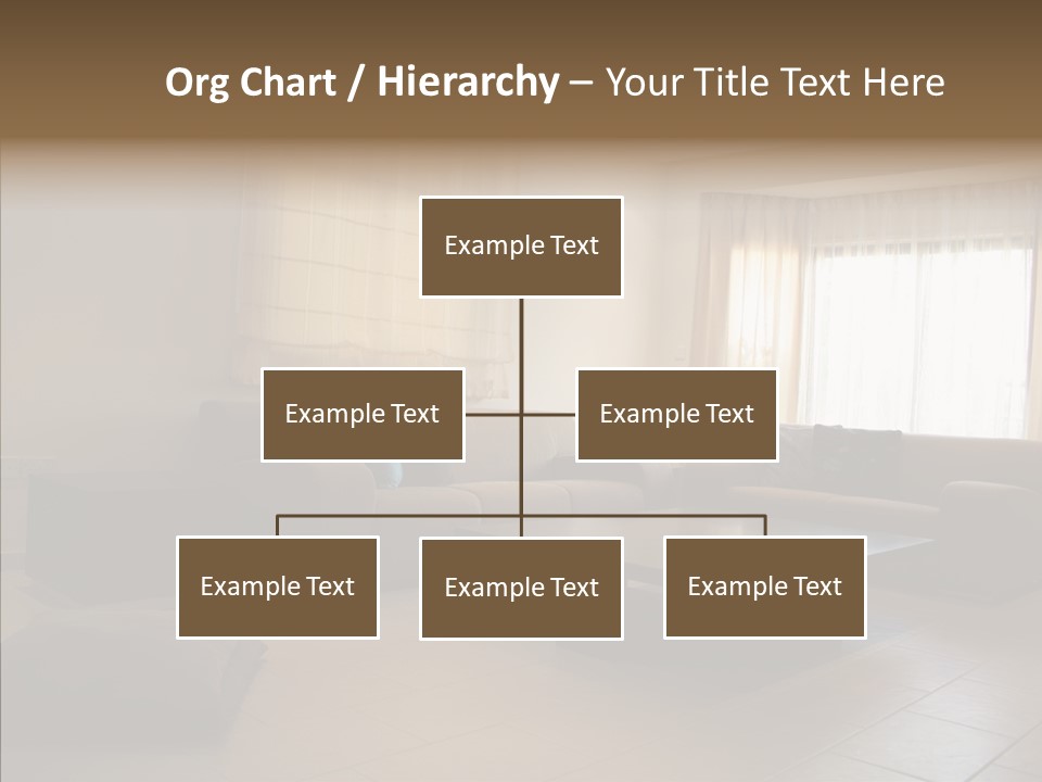 Couch Comfortable Relax PowerPoint Template