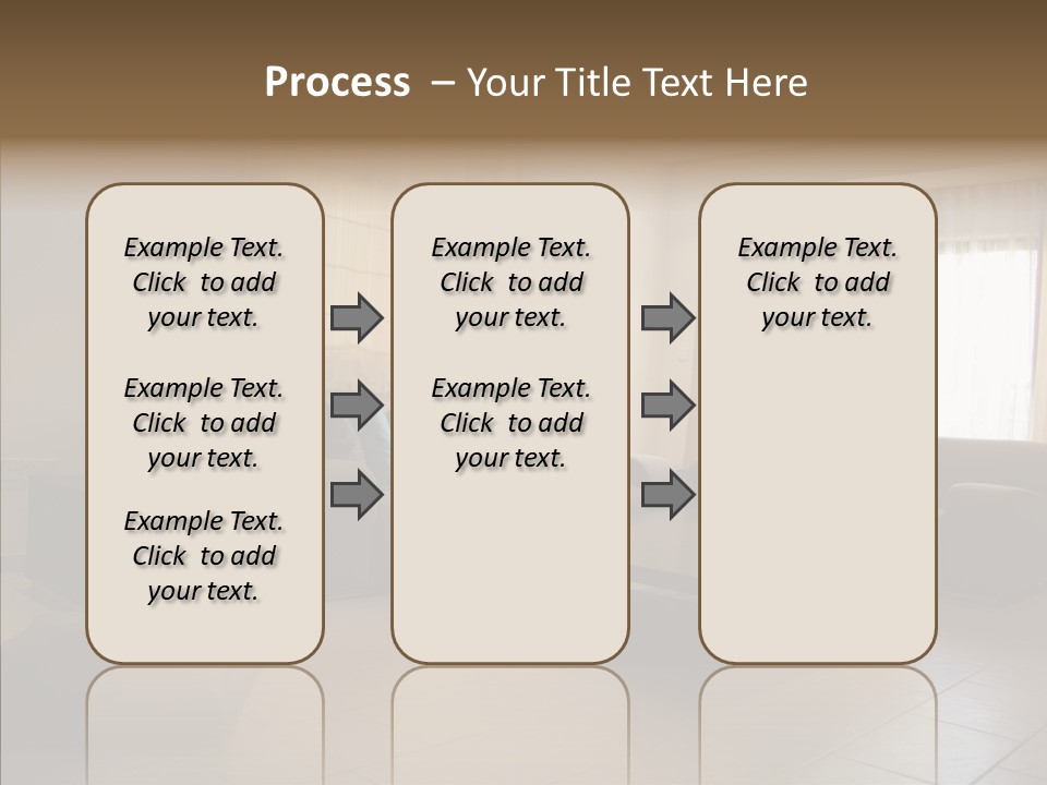 Couch Comfortable Relax PowerPoint Template