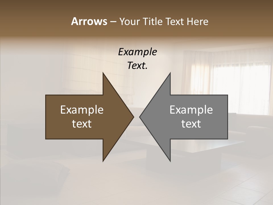 Couch Comfortable Relax PowerPoint Template