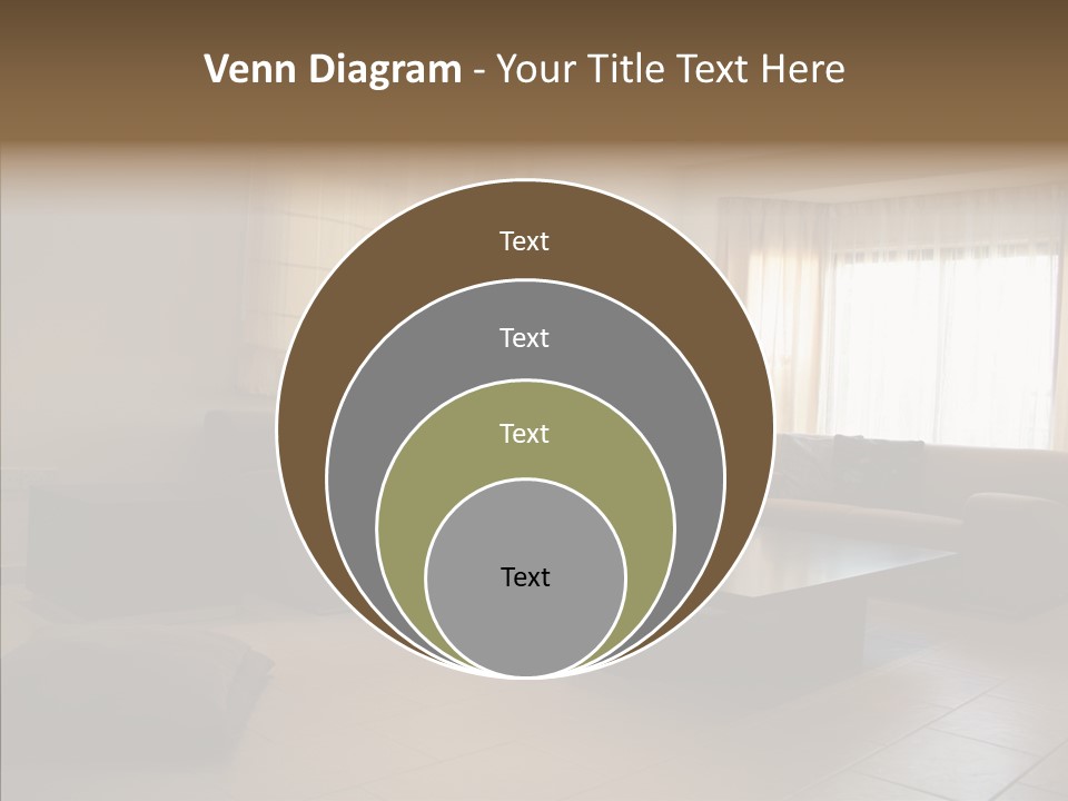 Couch Comfortable Relax PowerPoint Template