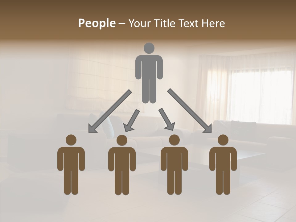 Couch Comfortable Relax PowerPoint Template