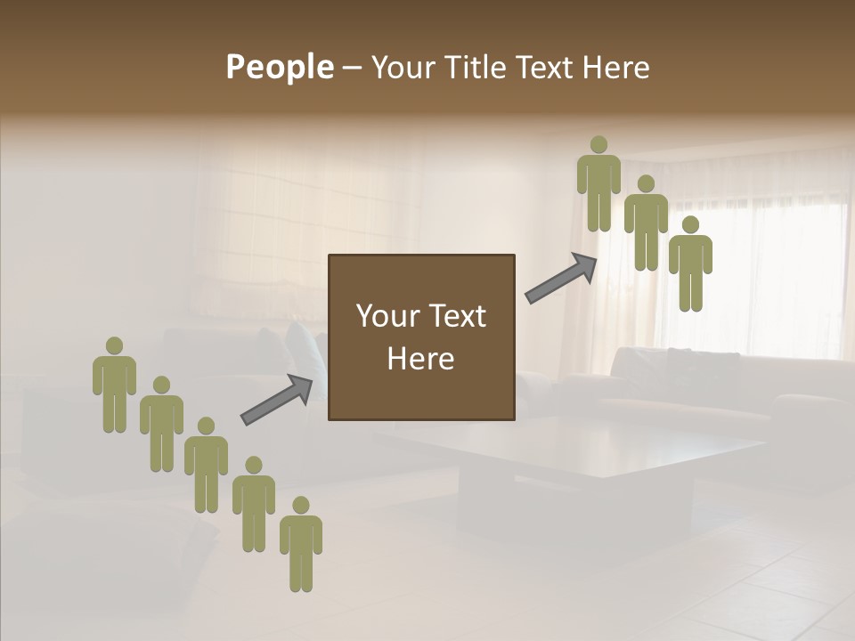 Couch Comfortable Relax PowerPoint Template