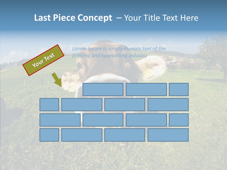 Hay Fish Sky PowerPoint Template