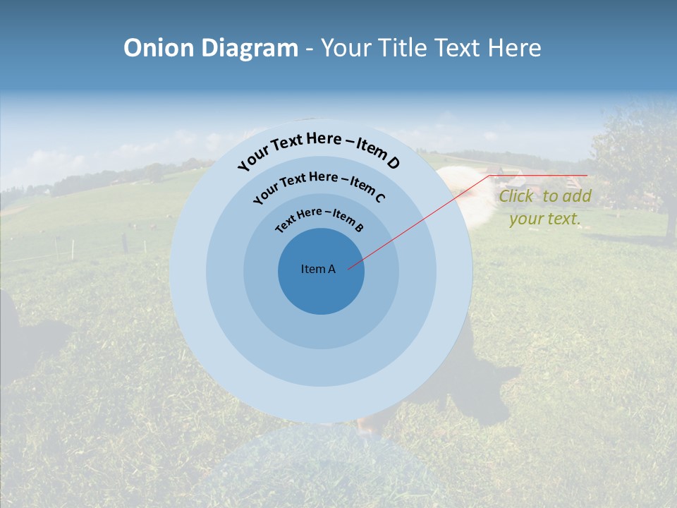 Hay Fish Sky PowerPoint Template