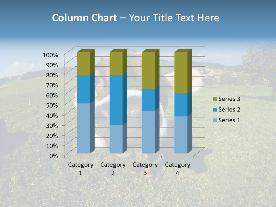 Hay Fish Sky PowerPoint Template