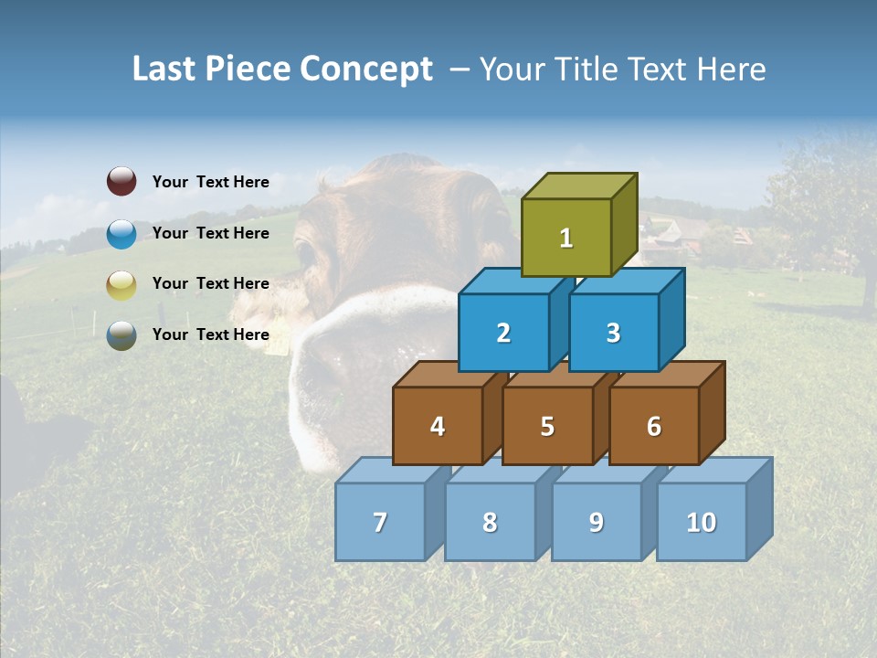 Hay Fish Sky PowerPoint Template