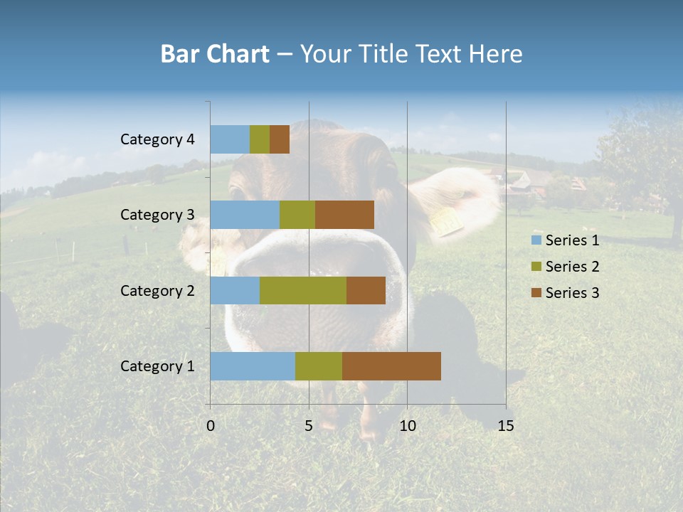 Hay Fish Sky PowerPoint Template