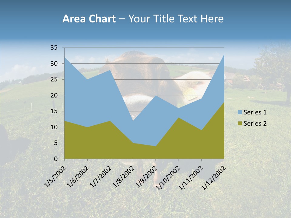 Hay Fish Sky PowerPoint Template