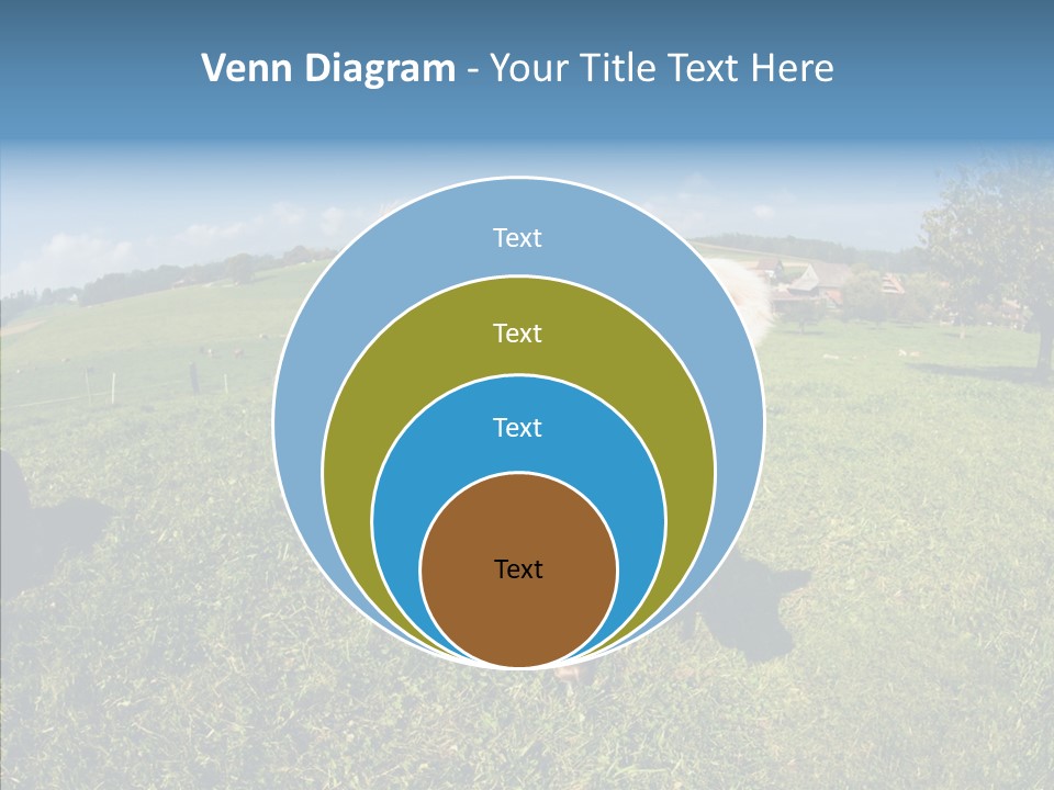Hay Fish Sky PowerPoint Template