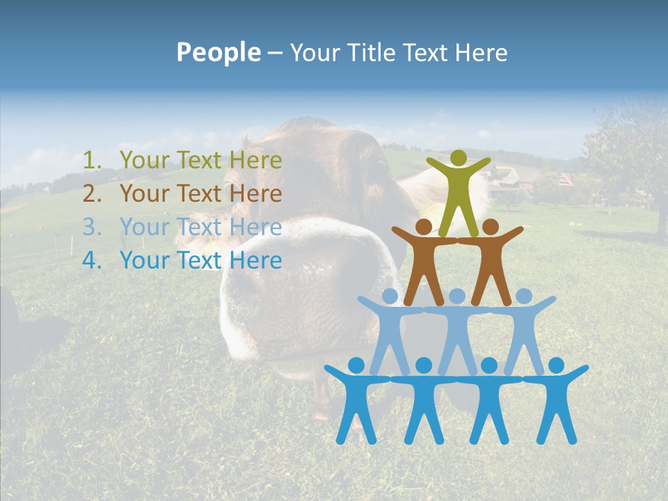 Hay Fish Sky PowerPoint Template