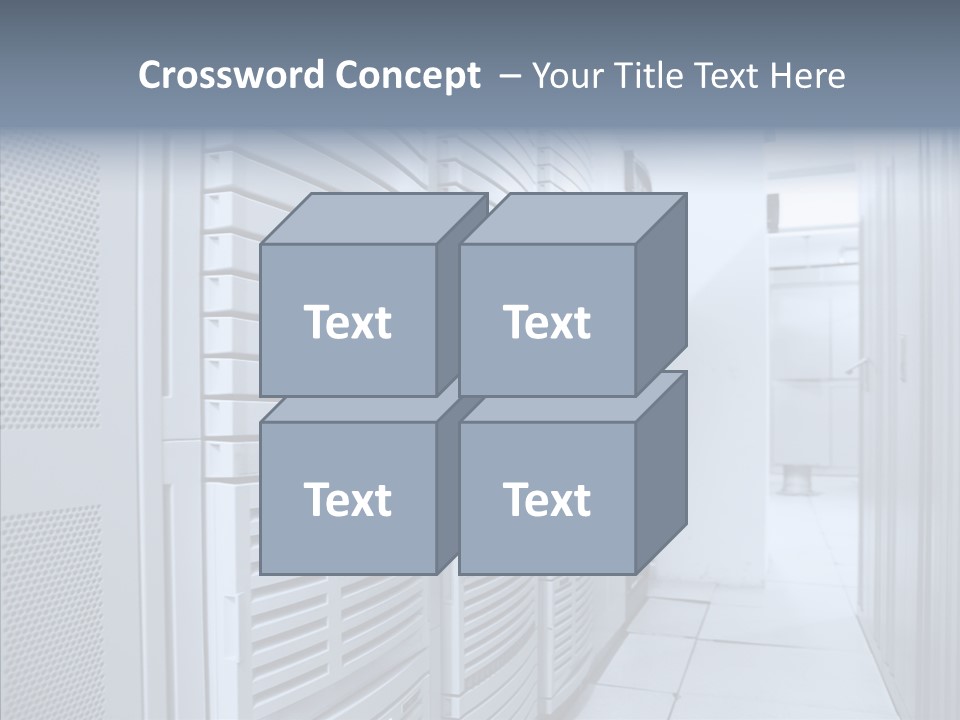 Raid Communications Row PowerPoint Template