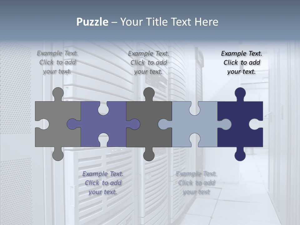 Raid Communications Row PowerPoint Template