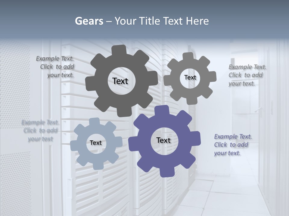 Raid Communications Row PowerPoint Template