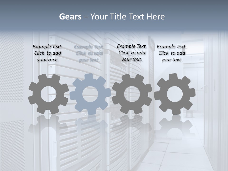 Raid Communications Row PowerPoint Template