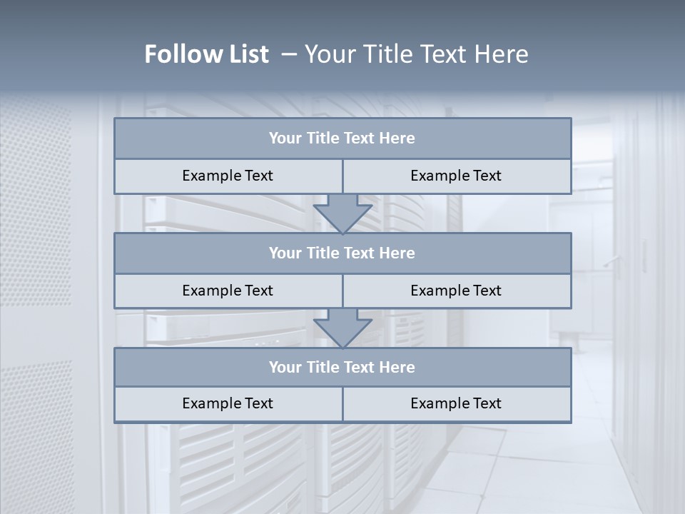 Raid Communications Row PowerPoint Template