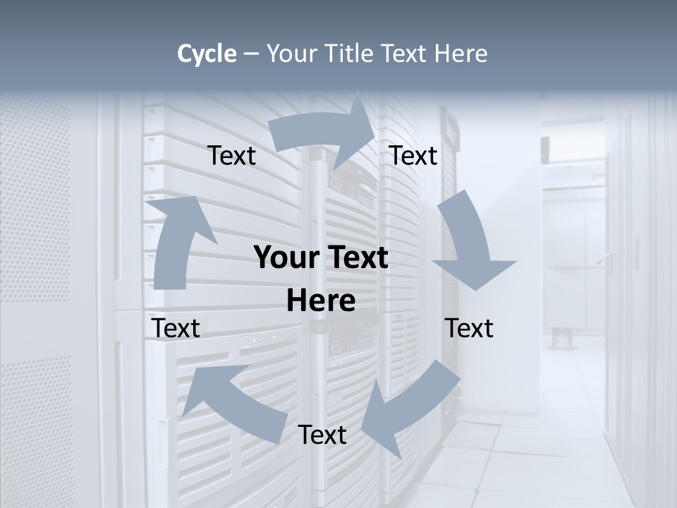 Raid Communications Row PowerPoint Template
