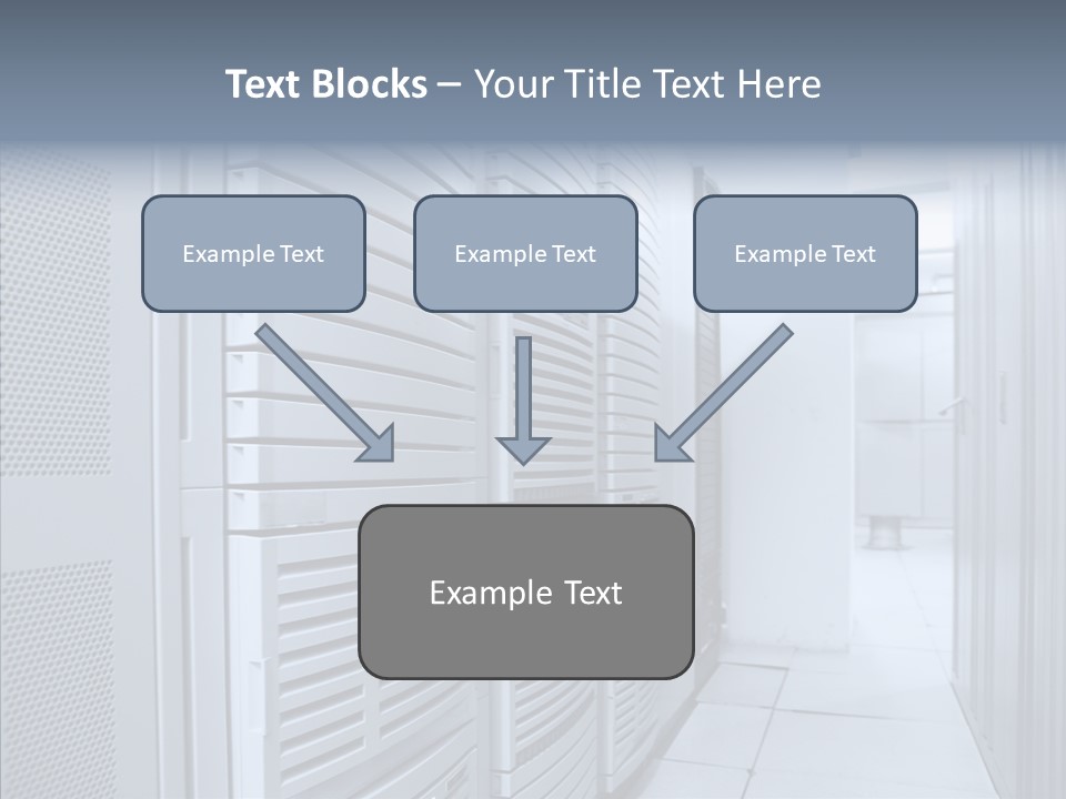 Raid Communications Row PowerPoint Template