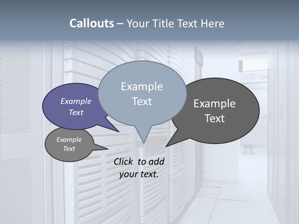 Raid Communications Row PowerPoint Template