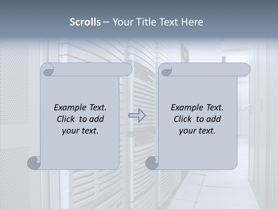 Raid Communications Row PowerPoint Template