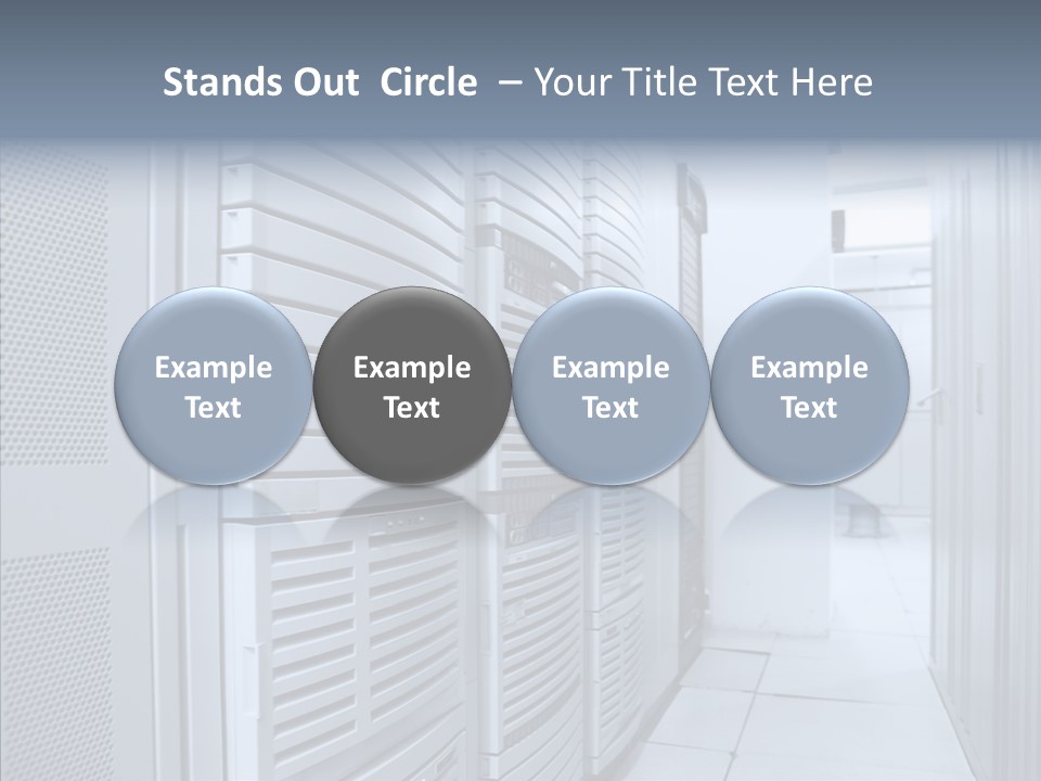 Raid Communications Row PowerPoint Template