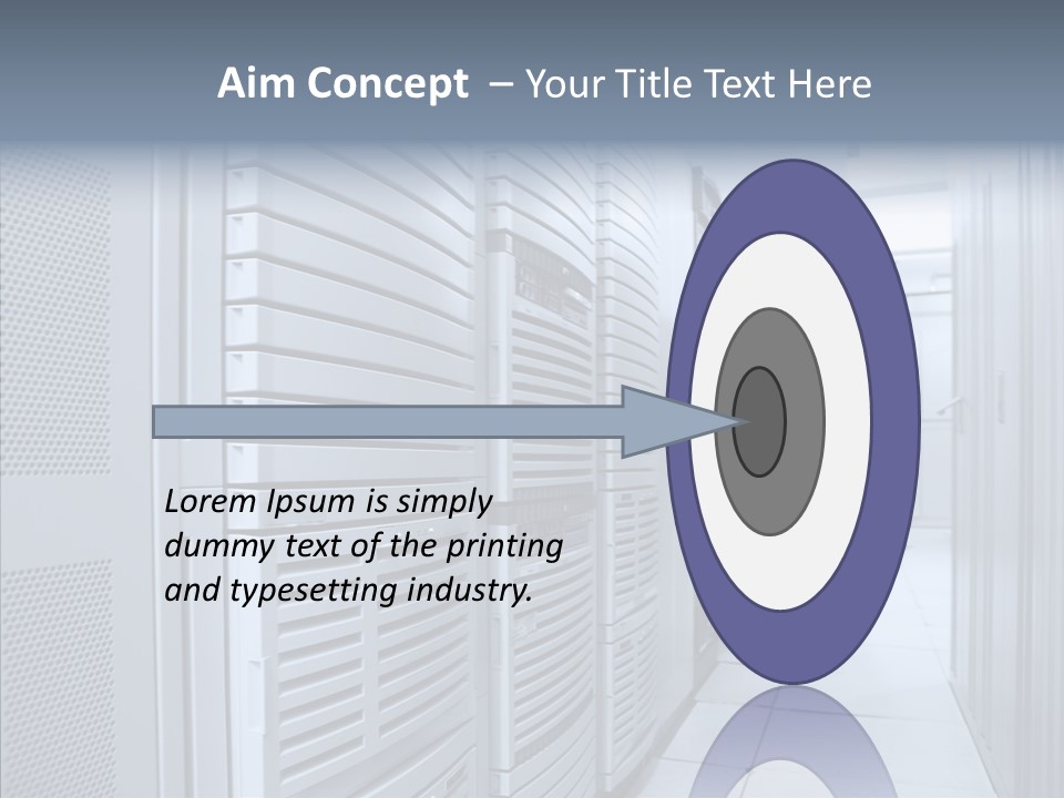 Raid Communications Row PowerPoint Template