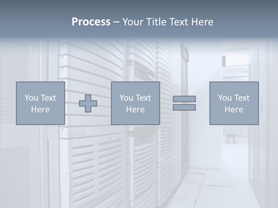 Raid Communications Row PowerPoint Template
